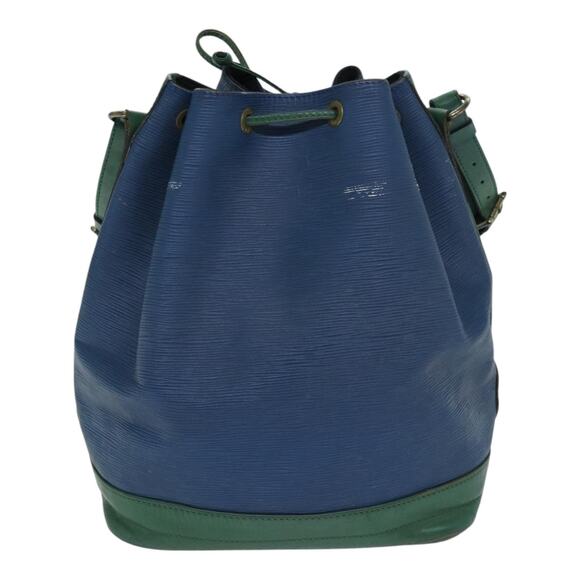 LOUIS VUITTON Epi Noe Shoulder Bag Bicolor Green Blue M44044 - Picture 3 of 12